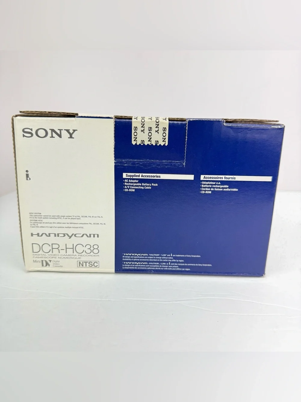 Sony dcr hc38